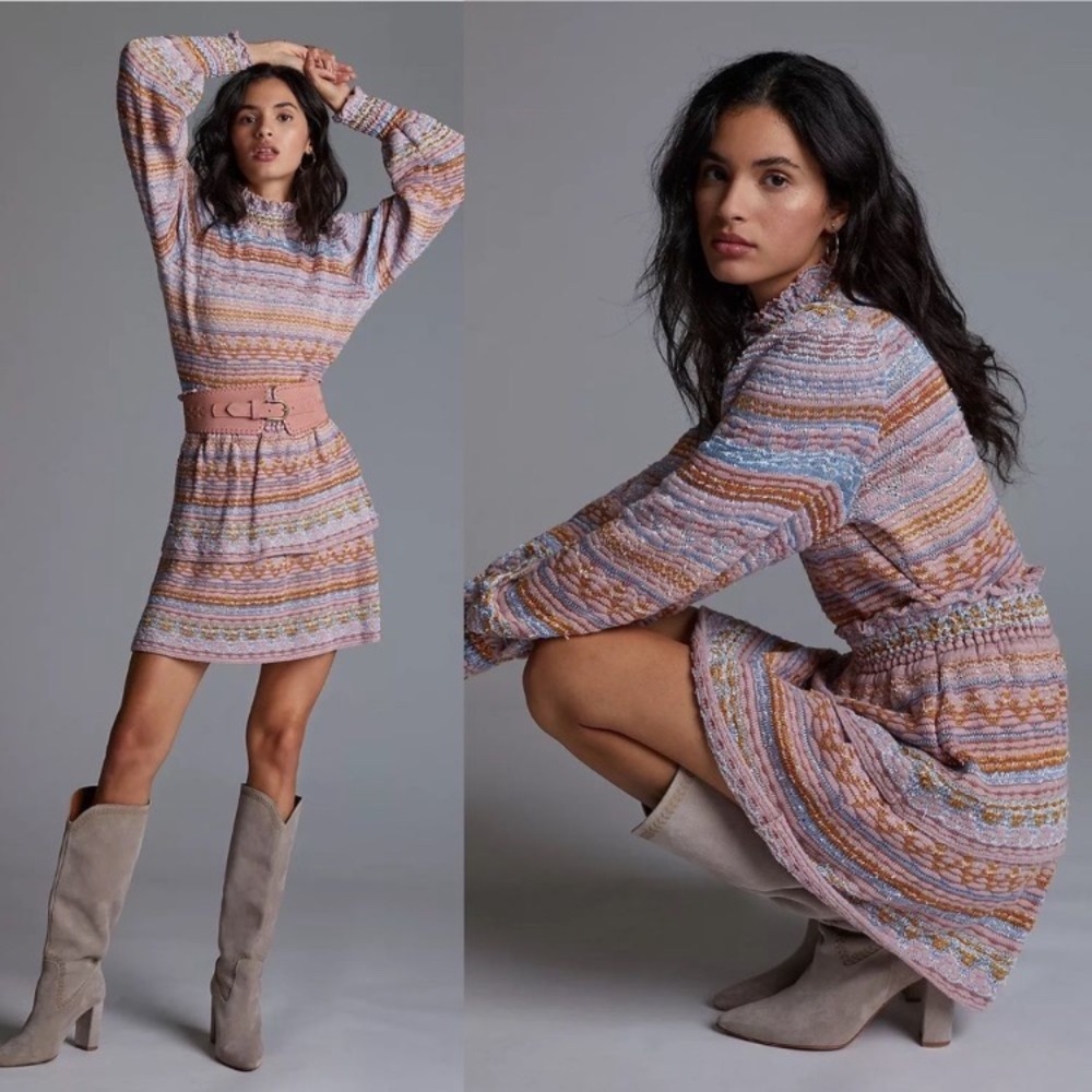 🩷 NWT Cecilia Prado tiered ruffle skirt